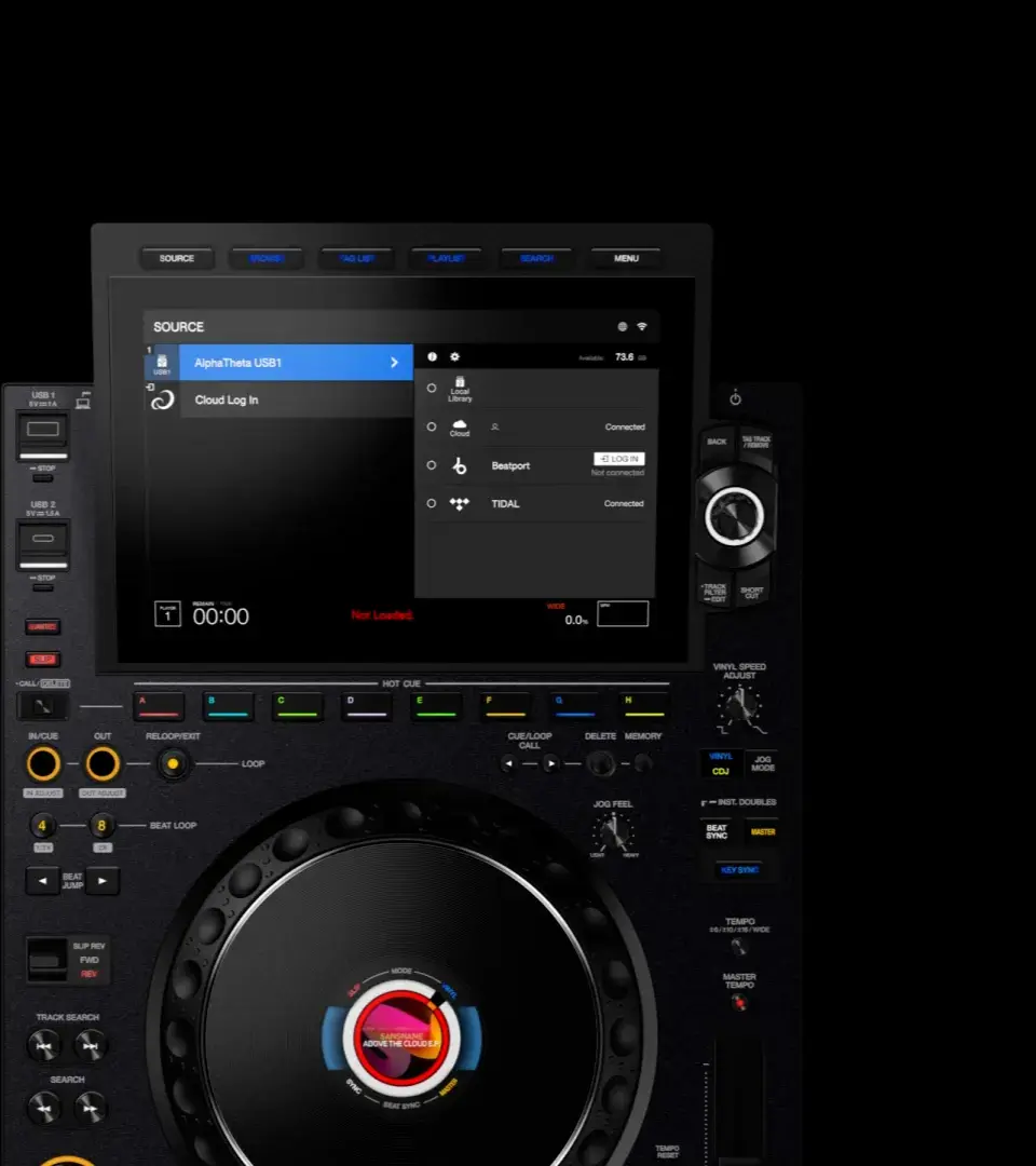 AlphaTheta CDJ-3000X Professional DJ Player