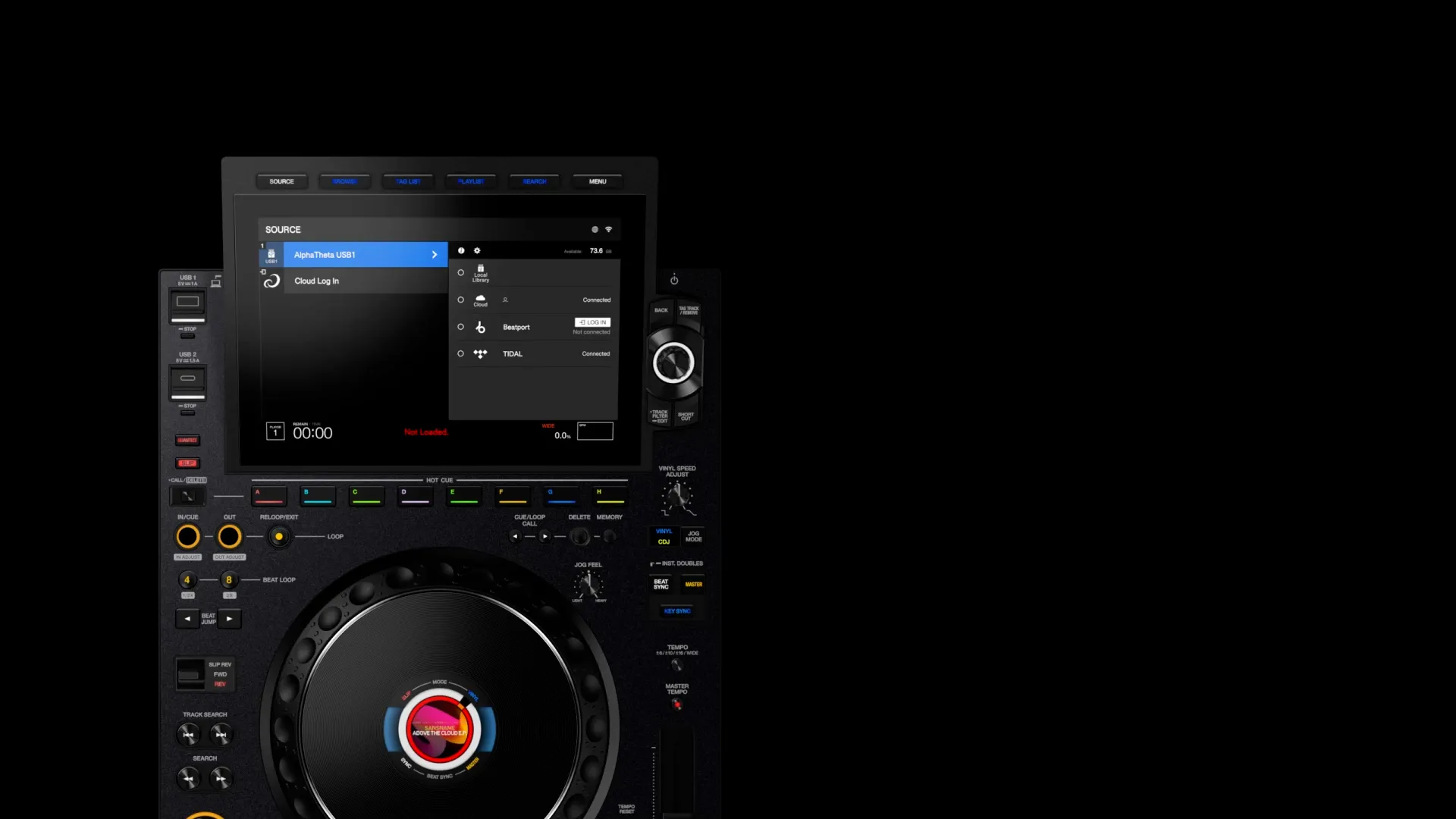 AlphaTheta CDJ-3000X Professional DJ Player