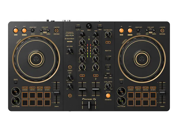 Alphatheta - Pioneer DJ Pioneer DJ DDJ-FLX4-N Gold product image