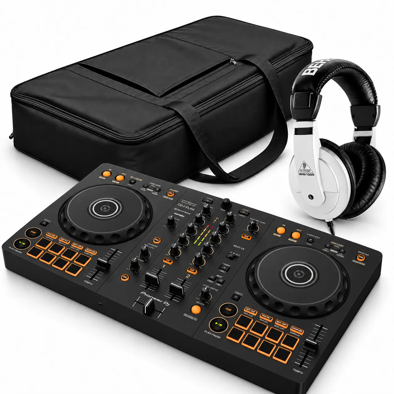 Alphatheta - Pioneer DJ Pioneer DJ DDJ-FLX4 Bundle product image