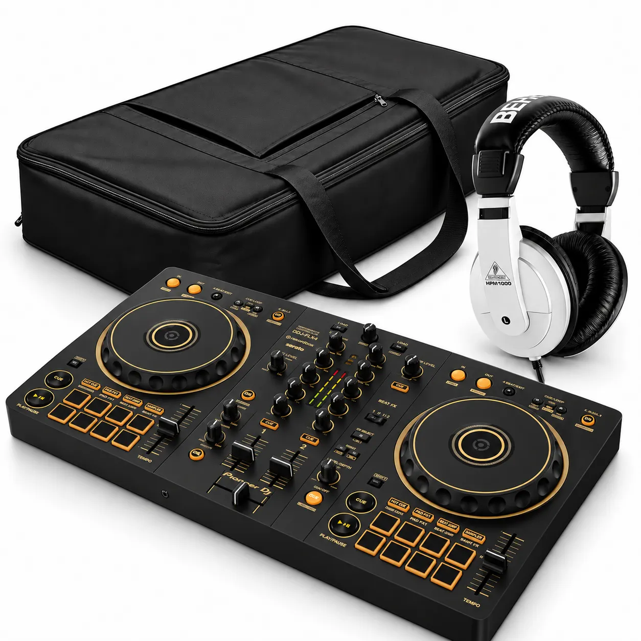Alphatheta - Pioneer DJ Pioneer DJ DDJ-FLX4 Bundle product image