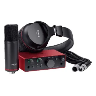 Focusrite Scarlett Solo Studio 4th Gen Audio Interface product image