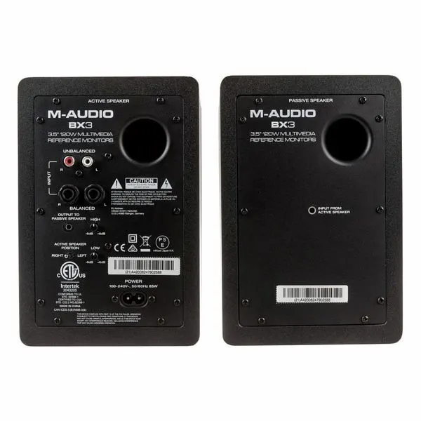 M-Audio BX3 3.5-inch Multimedia Monitors (Pair) product image