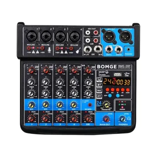 BOMGE 6 Channels Audio Sound Mixer product image