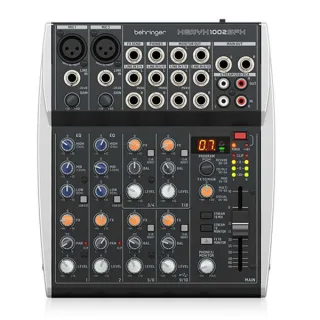 Behringer Xenyx 1002SFX 10-channel Analog Streaming Mixer product image