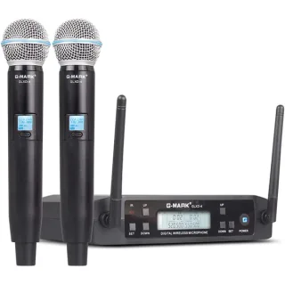 Shure GLXD4 Professional Dual Wireless Microphone product image