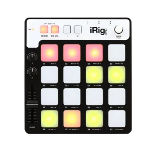 IK Multimedia iRig PADS Portable MIDI Groove Controller product image