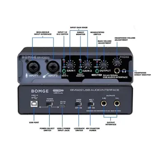 Bomge BMG22 USB Audio Interface product image