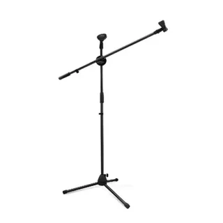 Bomge Tripod Microphone Stand with 2 Boom Arms – Studio Mic Stand product image