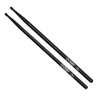 Bepro Zildjian O5A DS ONIIX Series 5A Drumsticks – Black product image