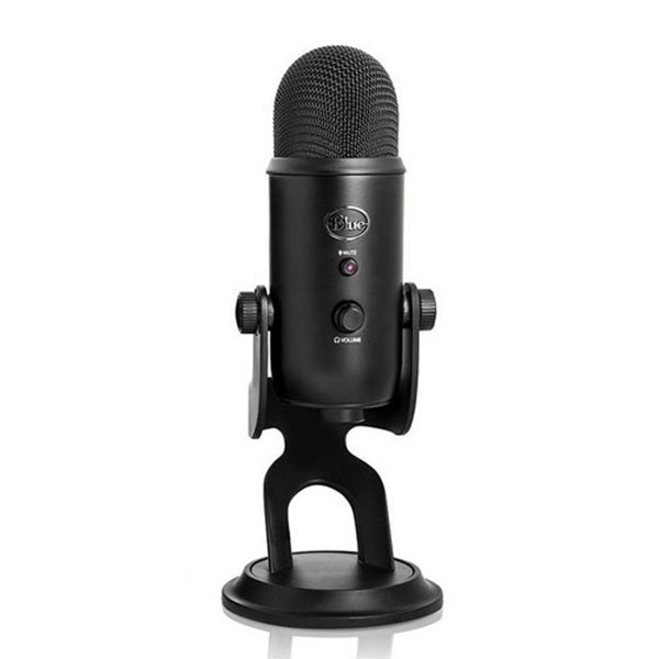 Blue Microphones Yeti Multi-pattern USB Condenser Microphone - Blackout
