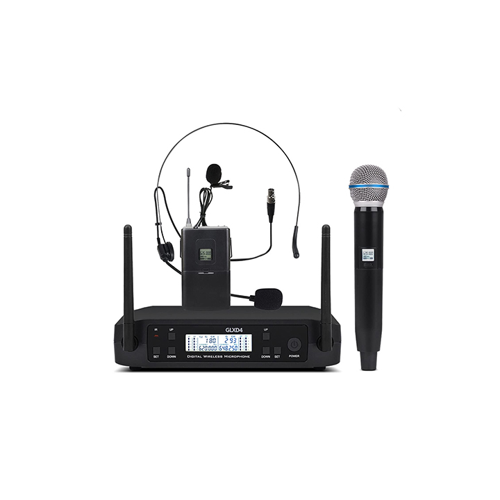 Shure GLXD4 UHF Conference Wireless Mic & Headset