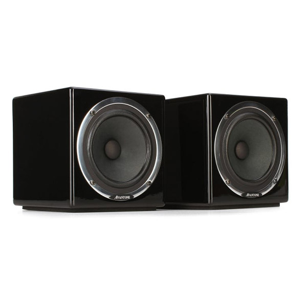 Avantone Pro Active MixCubes 5.25 inch Powered Studio Monitor Pair - Gloss Black