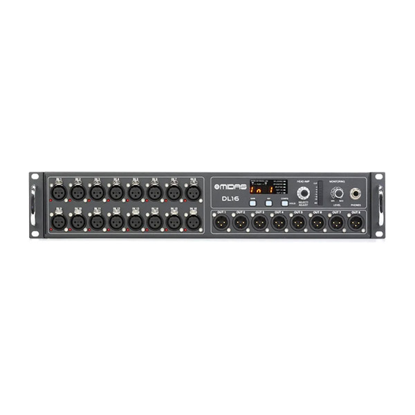 Midas DL16 16-input / 8-output Stage Box