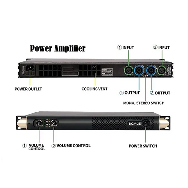 Bomge DA4250 Digital Power Amplifier