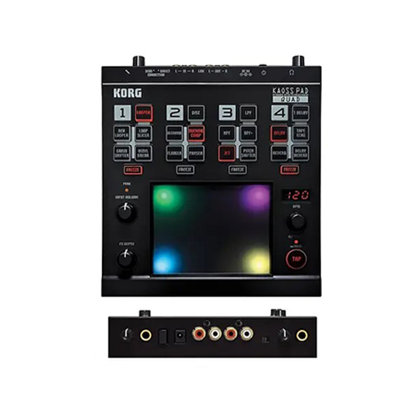Korg KAOSS PAD QUAD – Touchpad FX Unit with LED Touchpad & Looper Effect