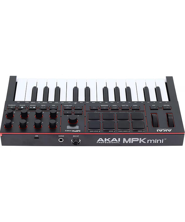 Akai Professional MPK Mini IV rear